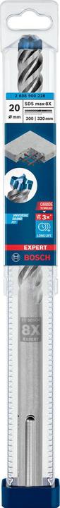 Actual product image Bosch Professional Zubehör Expert SDS max-8X hammer drill, 20 x 200 x 320 mm (20.0 millimetres)