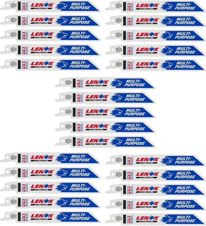 Energie-Label Lenox Saebelsaegeblatt BIM Uni 152mm 25St