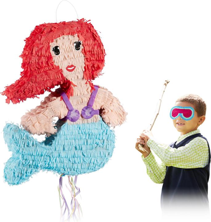 Produktbild Relaxdays Pinata Meerjungfrau (1 Stk.)