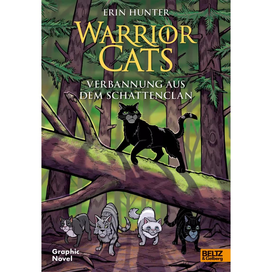 Warrior Cats - Verbannung aus dem SchattenClan, Kinderbücher von Erin Hunter, Dan Jolley, Petra Knese, James Barry