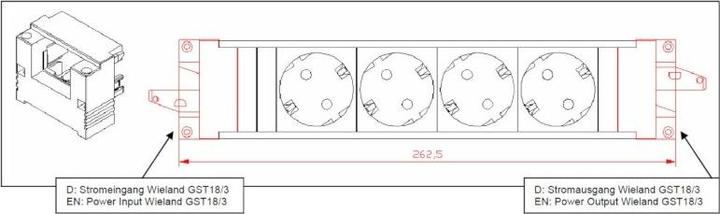 Produktbild Bachmann Step Base (4x, CEE 7/3)