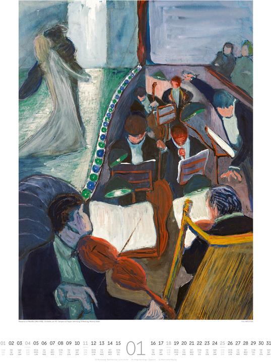 Produktbild Expressionismus Kalender 2026