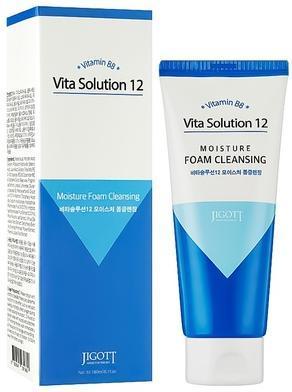 Produktbild Jigott Vita Solution 12 Moisture Foam Cleansing - 180 Ml (Reinigungsschaum, 180 ml)