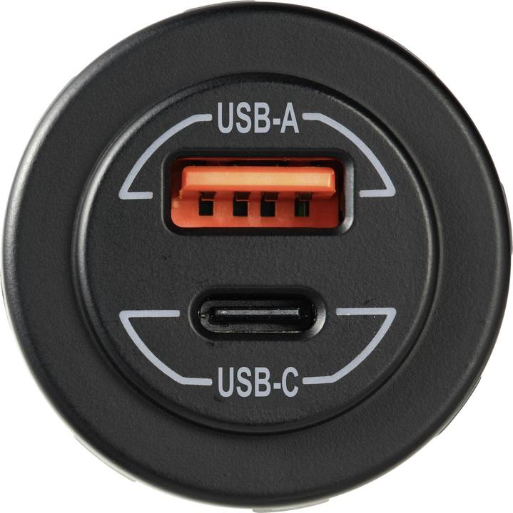 Image du produit Voltcraft Power-Delivery Prise USB à encastrer pour voiture 60W