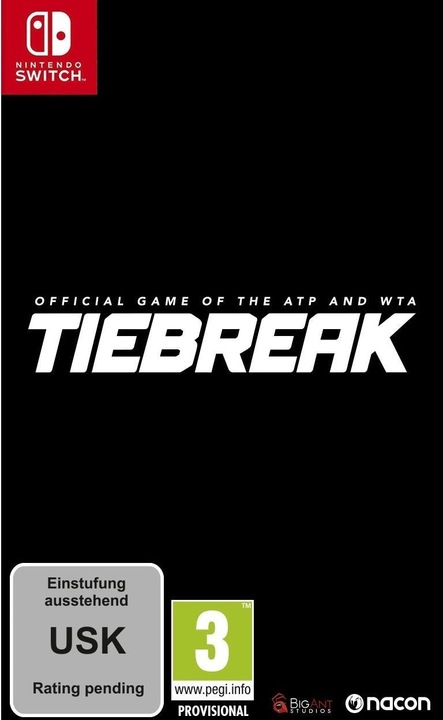 Produktbild Nacon Gaming TIEBREAK: Official Game of the ATP and WTA (Switch, Switch Lite, Switch OLED, DE)