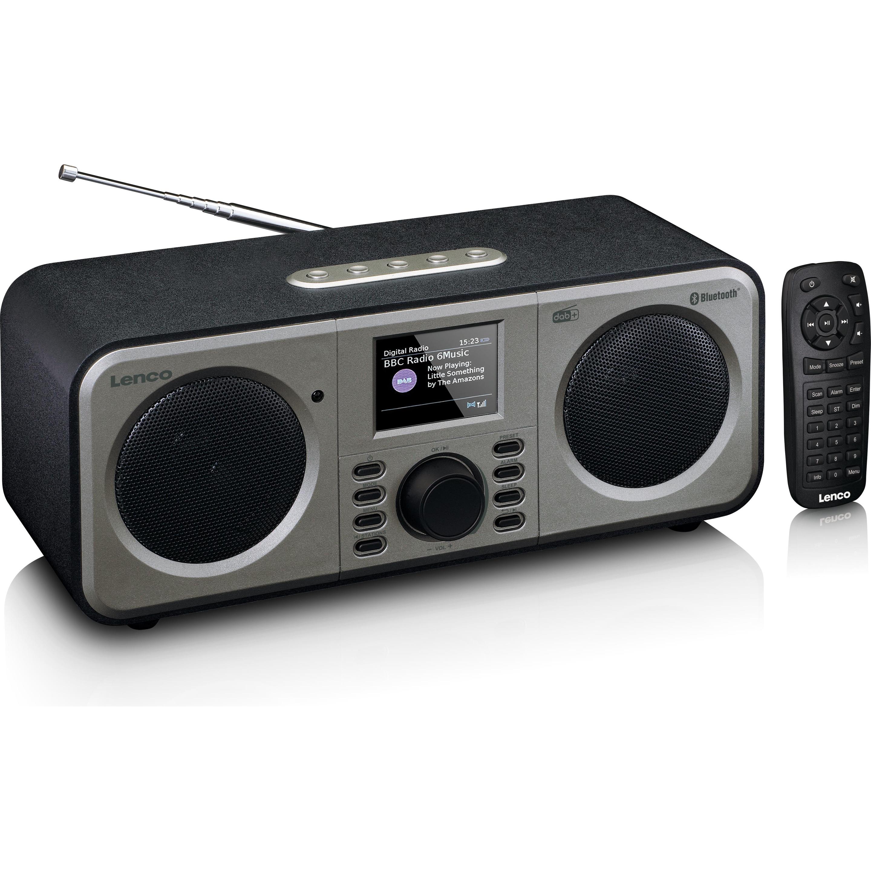 Thumbnail - Lenco DAR-030BK (FM, DAB+, Bluetooth), Radio, Schwarz
