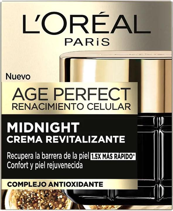 L'Oréal Paris Age Perfect Renaissance Cellular Revitalizing Cream with Antioxidant Complex 50ml (50 ml, Night cream)
