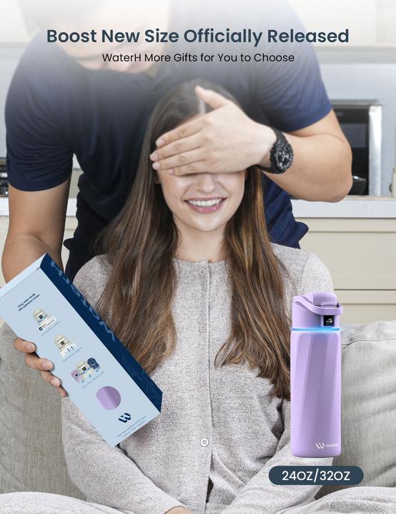 Productafbeelding WaterH BOOST - Chug Lid - Black (24oz./710ml) (0.71 l)