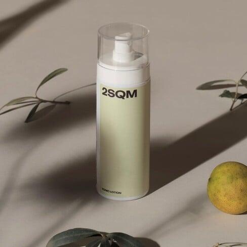 Actual product image 2SQM (Tonic Lotion, 100 mL) (Cleansing lotion, 100 ml)