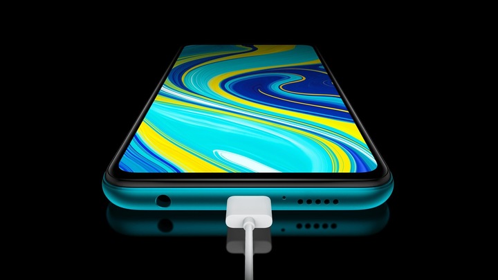 Actual product image Xiaomi Redmi Note 9S (128 GB, Aurora Blue, 6.67", Dual SIM + SD, 48 Mpx, 4G)