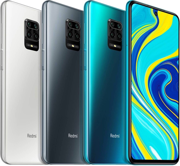 Actual product image Xiaomi Redmi Note 9S (128 GB, Aurora Blue, 6.67", Dual SIM + SD, 48 Mpx, 4G)