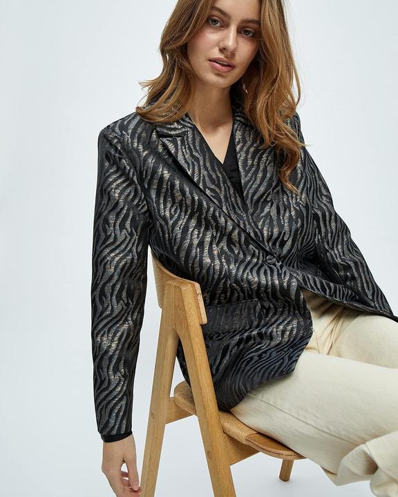 Actual product image Minus Emmalia Blazer 2 with Notched Lapel and Button Closure (36)