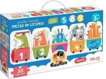 Actual product image Czuczu Counting keyhole puzzle (30 pieces)