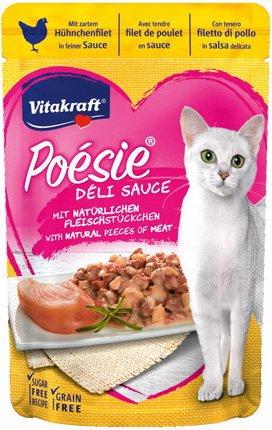 Actual product image Vitakraft Poésie Déli sauce with chicken fillet (Adult, 85 g)