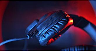 Actual product image Marvo headphones HG8929 Red (QMMWM29EGB00) (Cable)