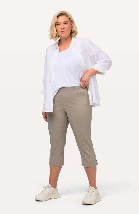 Produktbild Ulla Popken Bengalin-Capri, hochelastisch, knitterarm, Gummibund (44)