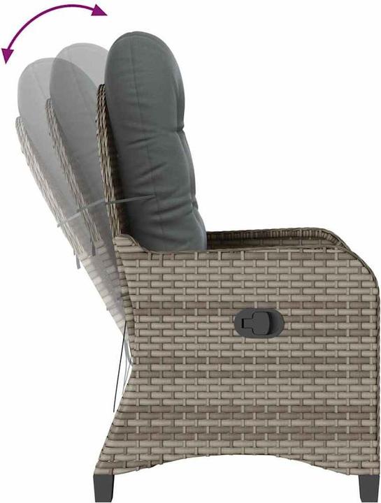 Produktbild vidaXL Gartenliege