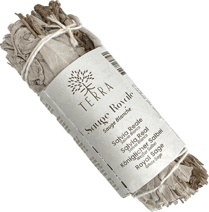 Terra Bündel aus weissem Salbei und königlichem Salbei 25 bis 30 g 10 cm