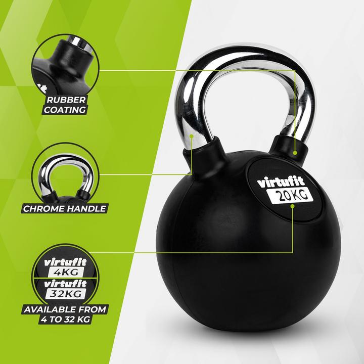 Produktbild Virtufit Kettlebell - Gomma/Cromo - Fitness