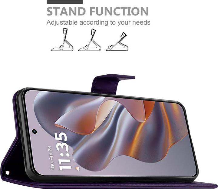 Image du produit Cadorabo Coque pour Motorola Moto Edge 50 Neo pour Fleur Book (Motorola Moto Edge 50)