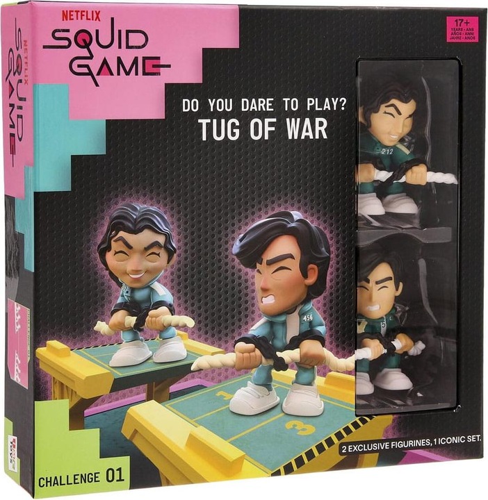 Squid Game Uitdaging touwtrekken (70111) (Engels)