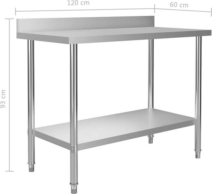 Image du produit vidaXL Arbeitstisch (60 cm, 120 cm)