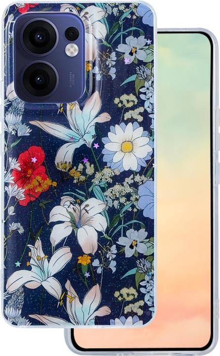 Produktbild OEM Glow Glam case for Oppo Reno 13F 5G (Global) / 13FS 5G blue