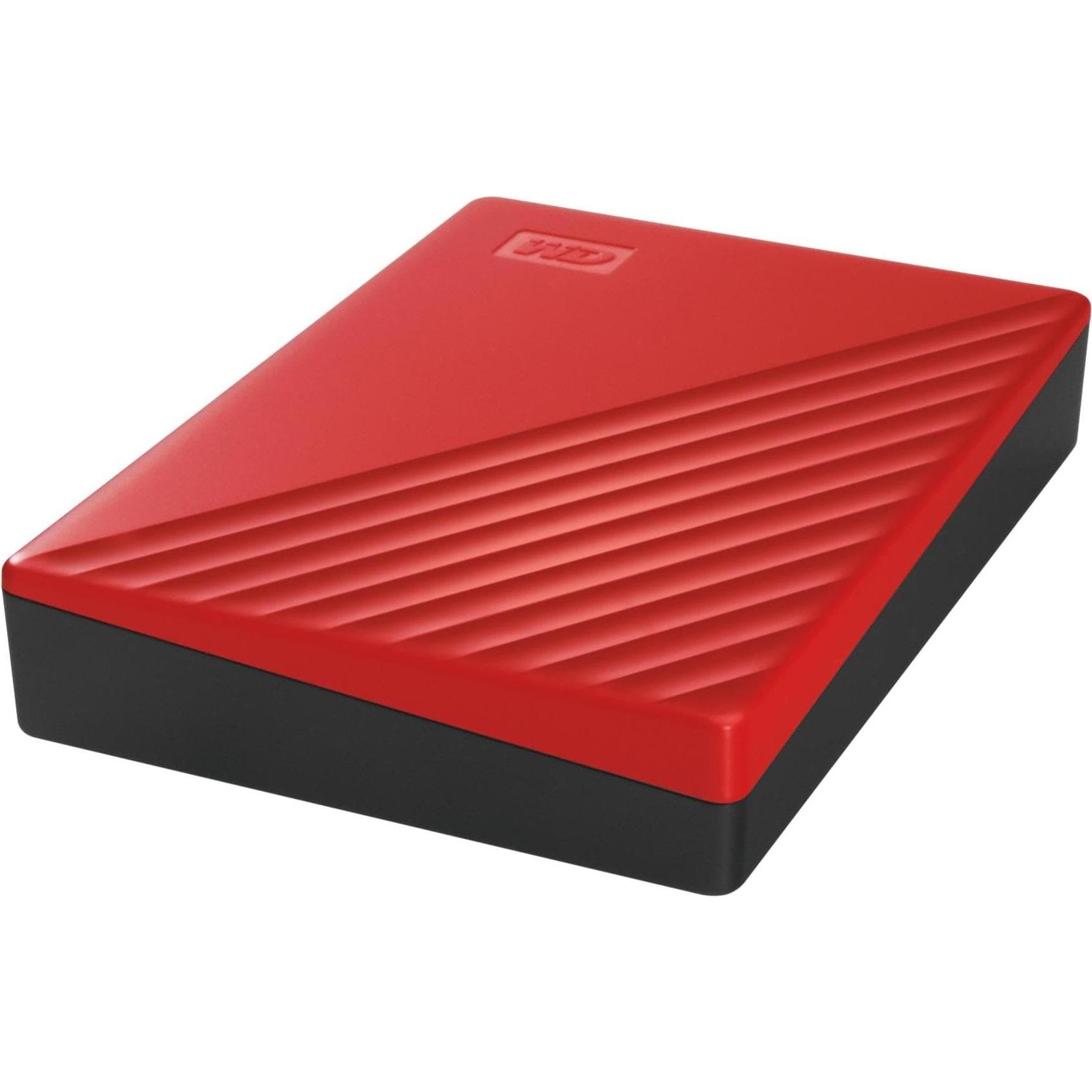 WD My Passport (6 TB), Externe Festplatte, Rot