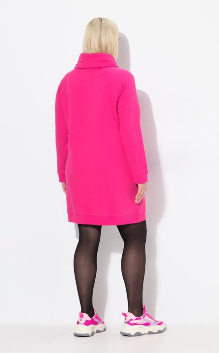 Produktbild Ulla Popken Sweatkleid, Stehkragen, Langarm, Taschen (50, 52)