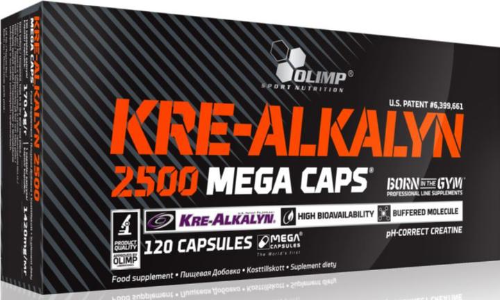 Image du produit Olimp Sport Nutrition Kre-Alkalyn Mega Caps (120 pièce(s), Capsules, 150 g)
