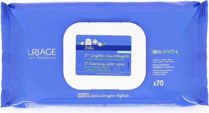 Uriage Bébé 1st Cleansing Wipes (1 x 70 pcs.)