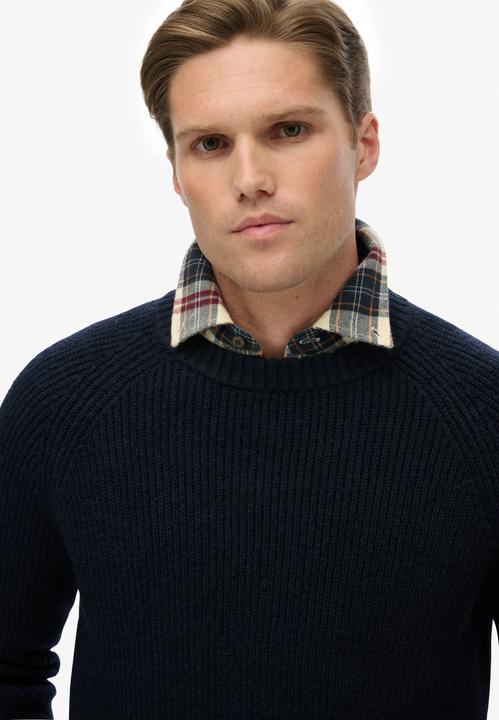 Produktbild Superdry Dicker Pullover mit Raglanärmeln (S)