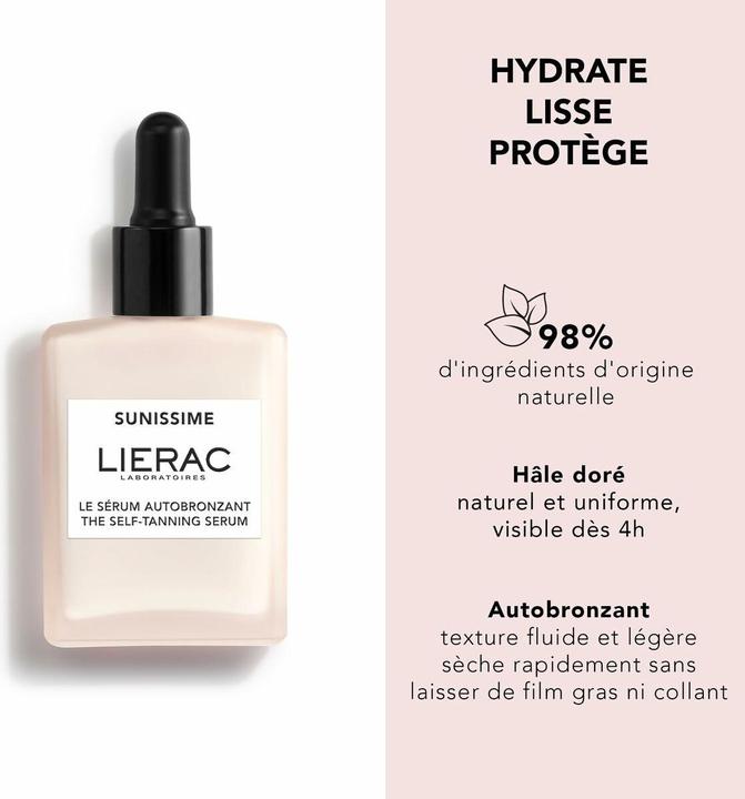 Immagine prodotto Lierac Sun Selbstbräunung Gesicht (Siero autoabbronzante, 30 ml)