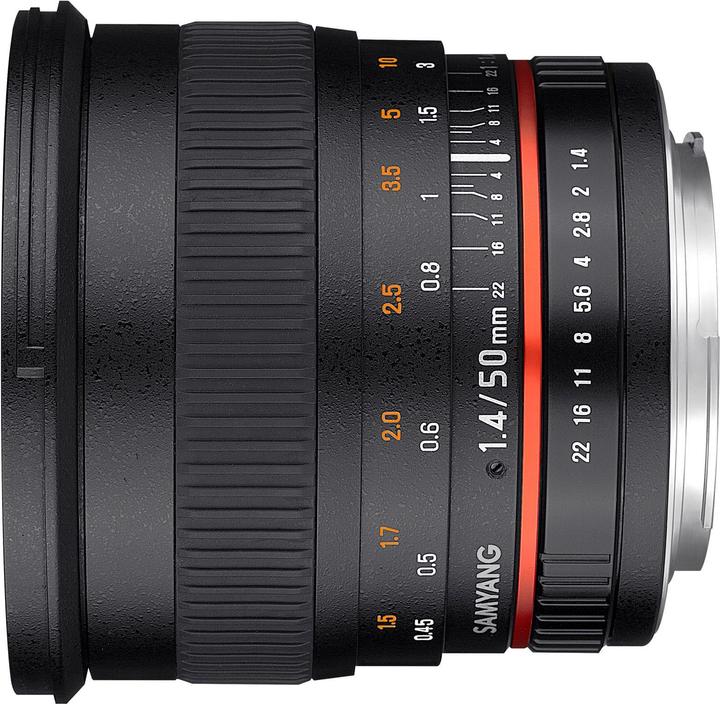 Image du produit Samyang 50mm F1.4 Sony A-Mount (Sony A, APS-C / DX)