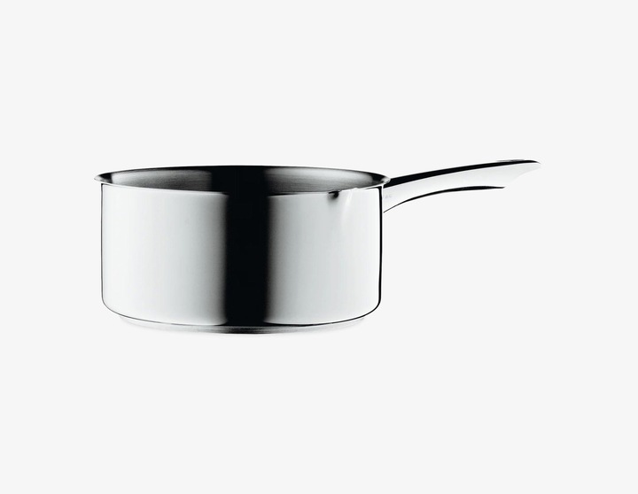 Produktbild WMF Stielkasserolle Topf 16cm Stieltopf 1,5l Schnaupe Induktion Edelstahl (16 cm, Kochtopf, Edelstahl)