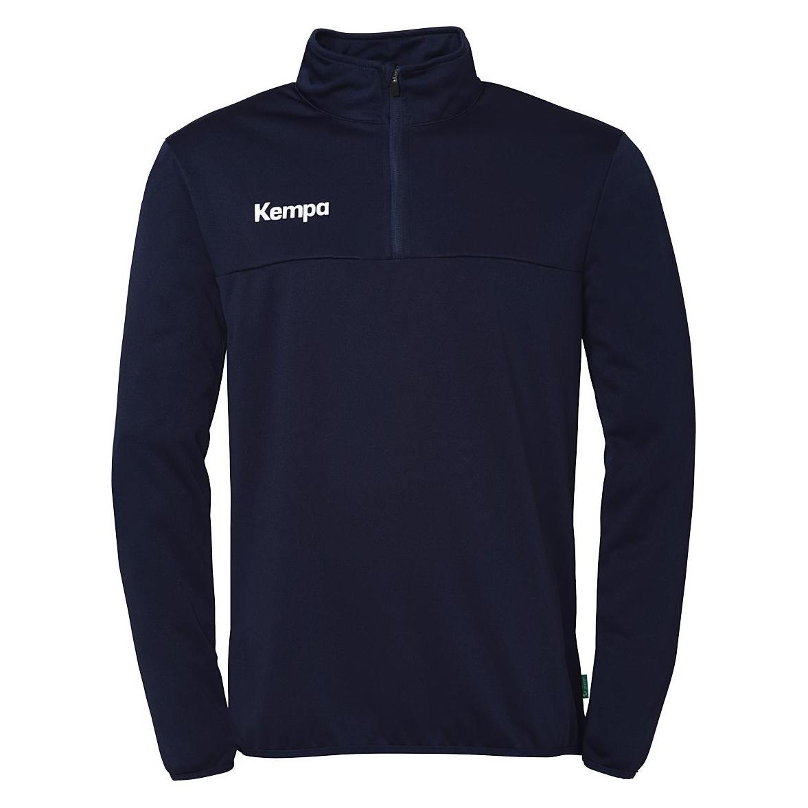 Kempa, Damen, Pullover, 1/4 Zip Top, Blau, (128)
