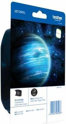 Produktbild Brother LC1280XLBKBP - Mit hoher Kapazität - Schwarz (BK)