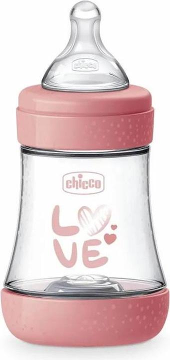 Chicco Perfect5 Anti-Kolik-Flasche für Mädchen, 150 ml, 0 m+ (150 ml)