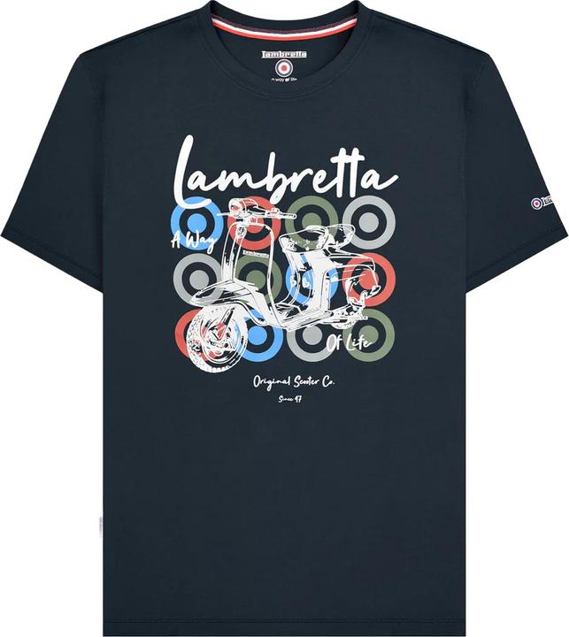 Immagine prodotto Lambretta Maglietta Grande e Alto Marca di Scooter Uomo (4XL)