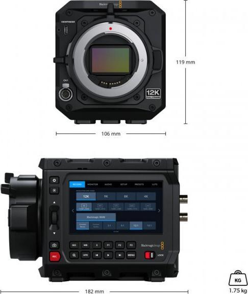Productafbeelding Blackmagic PYXIS 12K (EF-vatting) (98.70 Mpx, 40p)