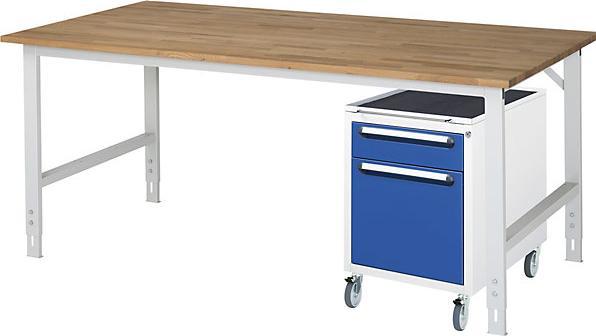 Actual product image RAU Workbenches Workbench Tom K Model 08 with 2000 x 1000 mm (200 cm, 100 cm)
