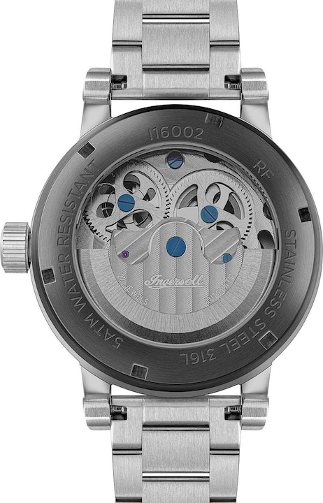Produktbild Ingersoll 1892 Ingersoll I16002 Herrenuhr The Arc Automatik 44mm 5ATM (Skeleton-Uhr, 44 mm)