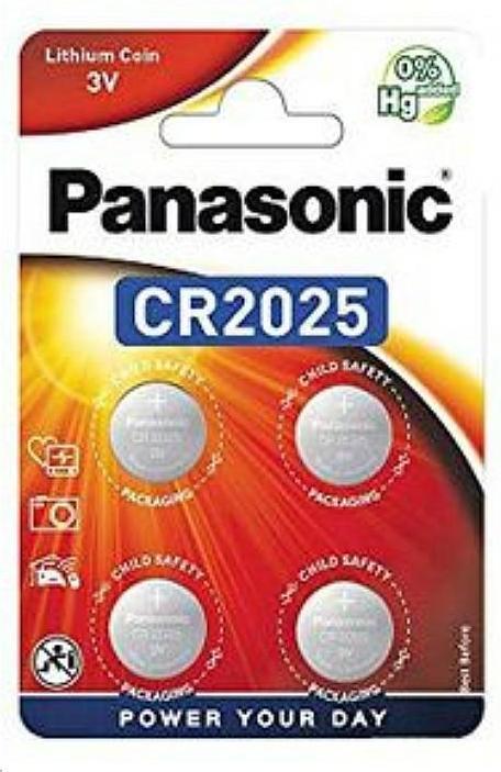 Image du produit Panasonic Lithium Power CR2032 (4 pcs, CR2032, 220 mAh)