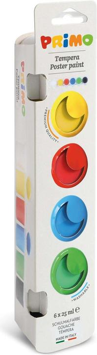 Actual product image Primo Tempera colors 25 ml, Multicolor (25 ml)