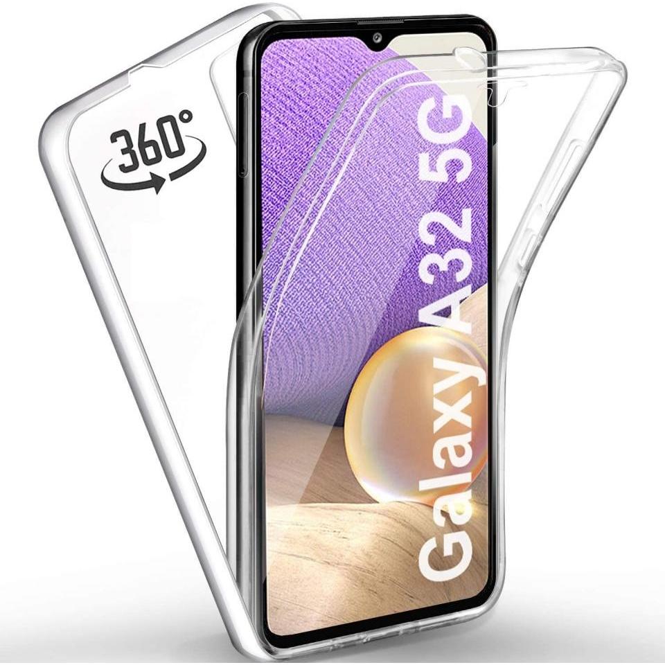 Screenguard 360° Screen & Body Protector Samsung Galaxy A32 5G Hülle mit Folie (Samsung Galaxy A32 5G), Smartphone Hülle...