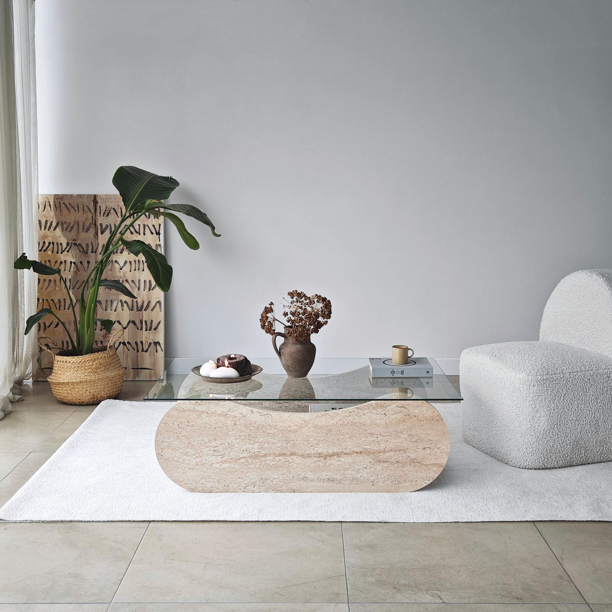 Skye Decor, Couchtisch + Beistelltisch, Brise Coffee Table (105 x 35 x 65 cm)