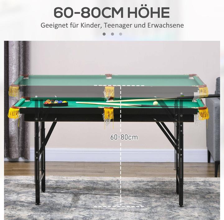 Image du produit Jamb Table de jeu multi-jeux 2en1 Ping-pong & billard
