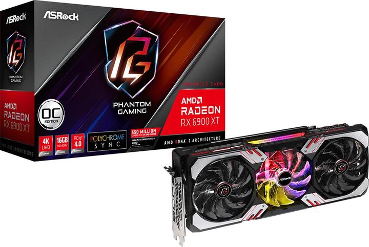 Produktbild AsRock RX 6900XT Phantom Gaming (16 GB)