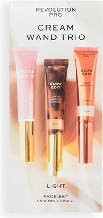 Makeup Revolution Revolution PRO - Cream Face Wand Trio Light Gift Set (Make up set)