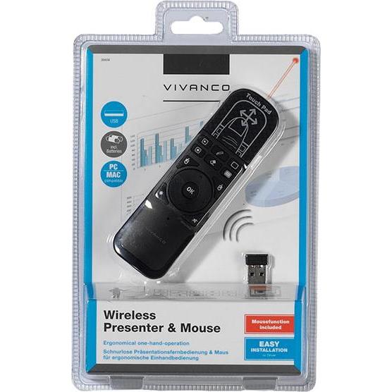 Thumbnail - Vivanco, Presenter, Wireless Presenter 36658 IT-WLPRES Mit Laserpointer